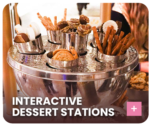 interactive dessert stations