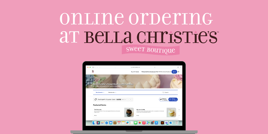 How to Order Online from Bella Christie’s Sweet Boutique